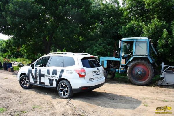 Тест-драйв Subaru Forester: дорога своей тропой
